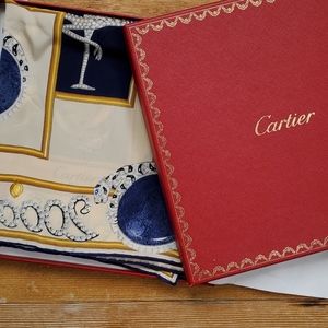 Cartier silk scarf
